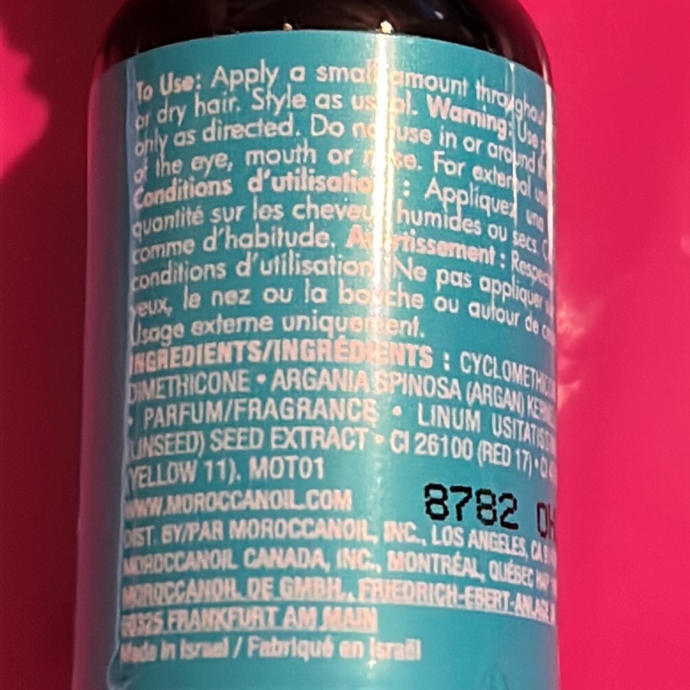 Moroccanoil Moroccanoil Treatment.34oz/10ml NEW - Picture 4 of 6